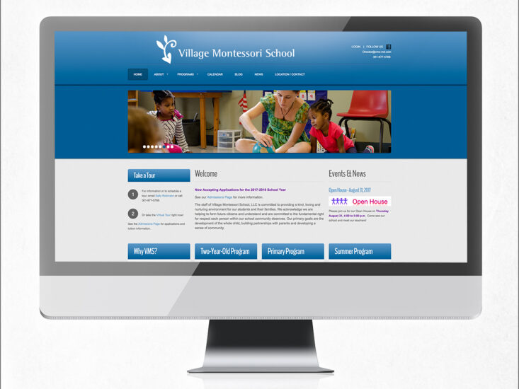 website design, education