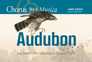 graphic design, logo design, arts, music, Audubon, Kallembach, oratorio, Chorus pro Musica